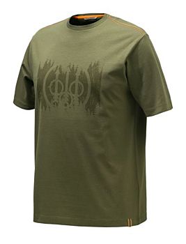 Trident T-shirt Dark Olive Beretta