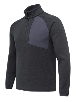 Pile Abisko Half Zip Fleece Ebano Beretta