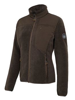 Giacca Halifax Sherpa Fleece Donna - Marrone Beretta